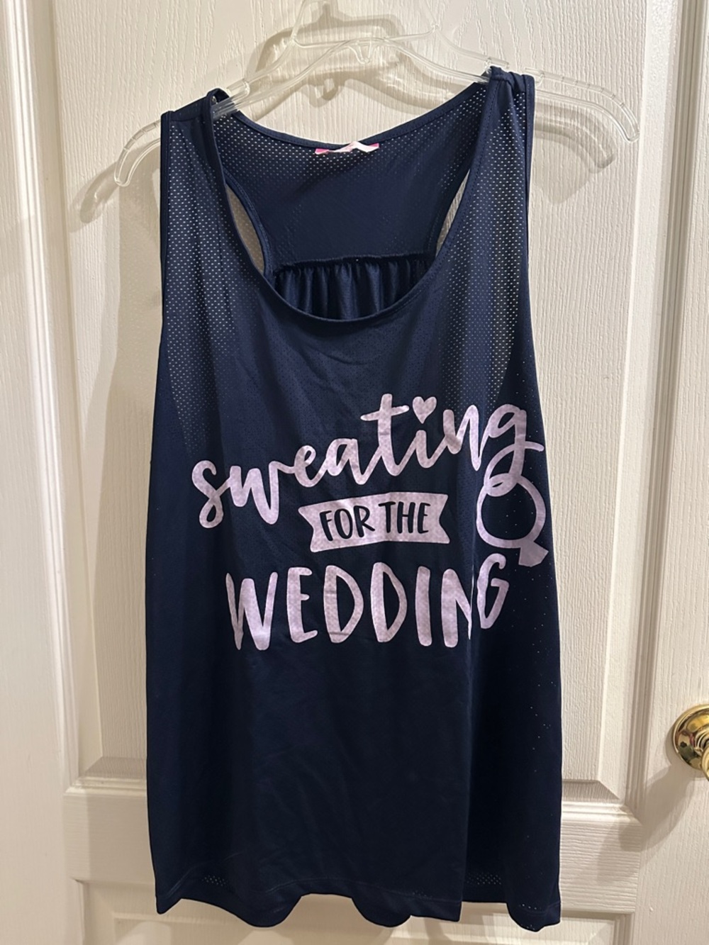 Miss to Mrs. “Sweating for the Wedding” Workout Tank